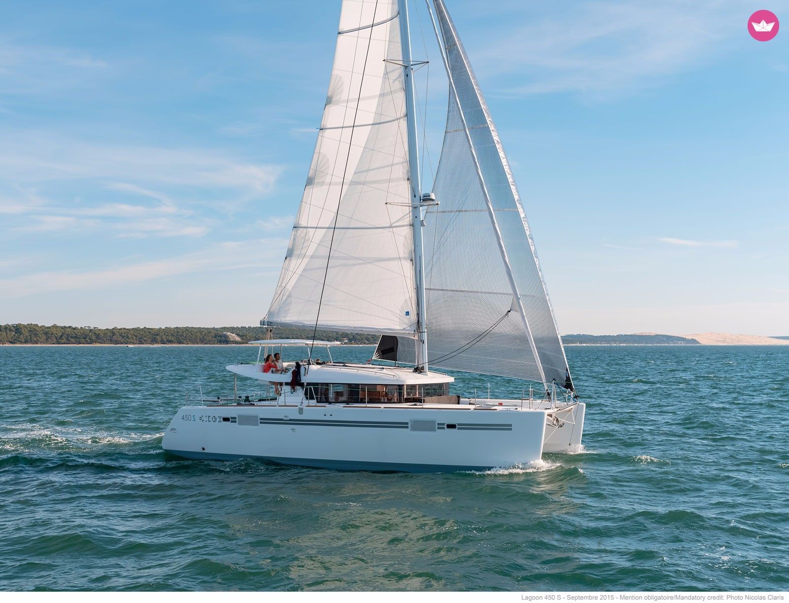Catamaran LAGOON 450 13.72m. rental Mikonos