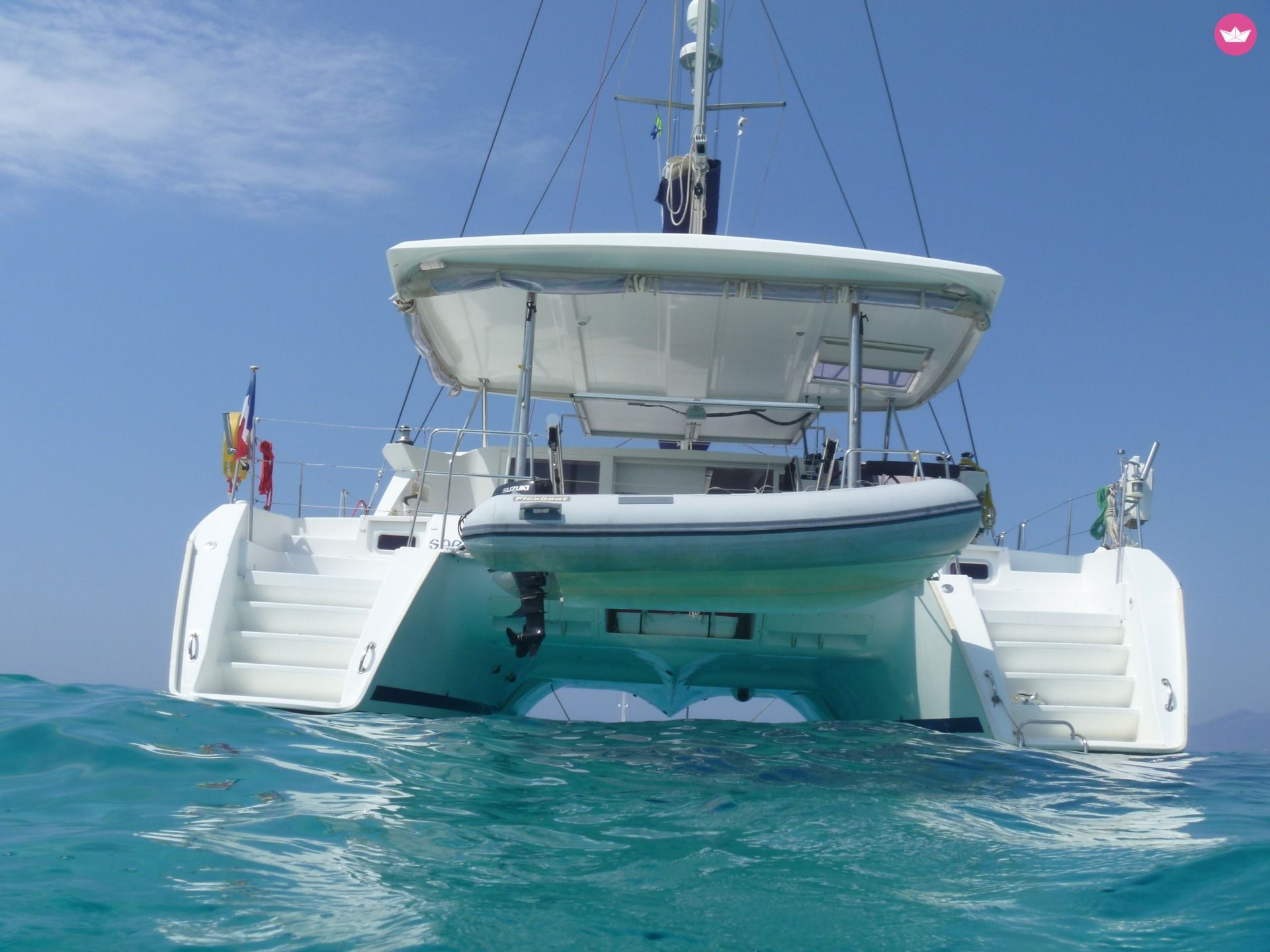 Catamaran LAGOON 420 12.6m. rental Grimaud