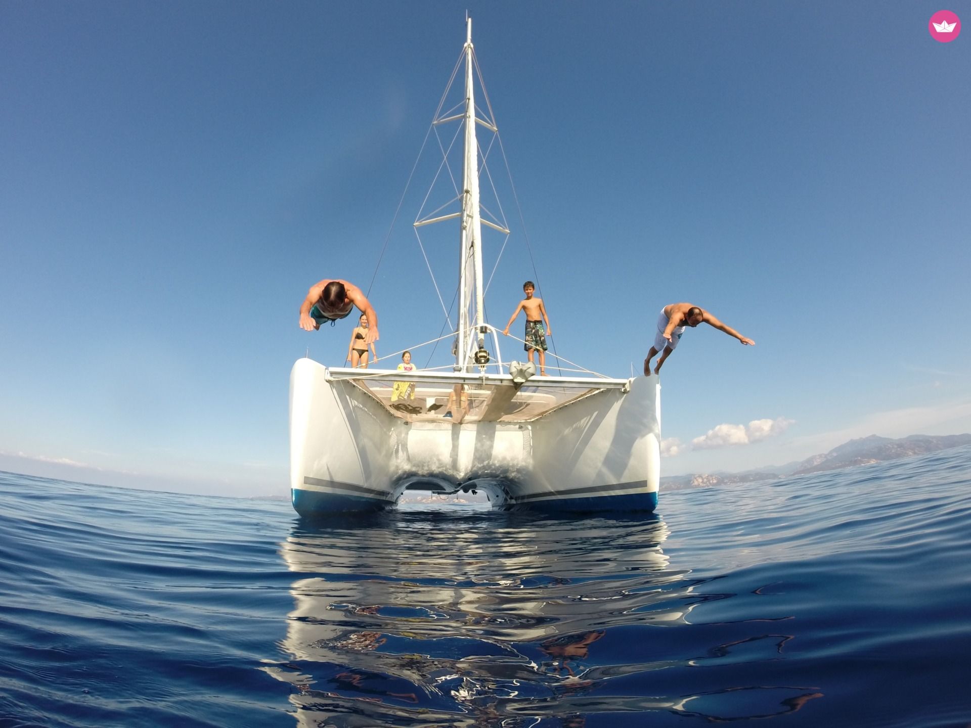 Catamaran LAGOON 400 12m. rental Figari
