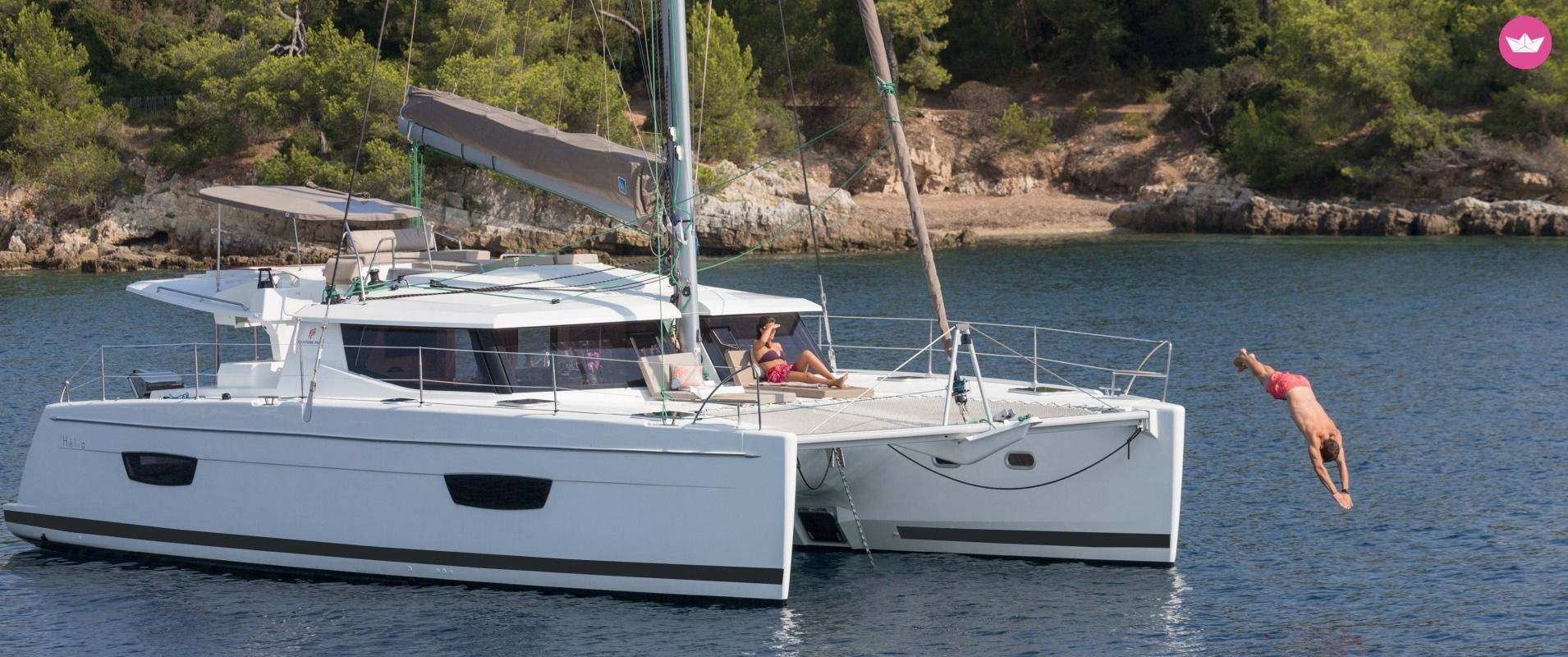 Catamaran FOUNTAINE PAJOT HELIA 44 13.3m. Charter in Croatia