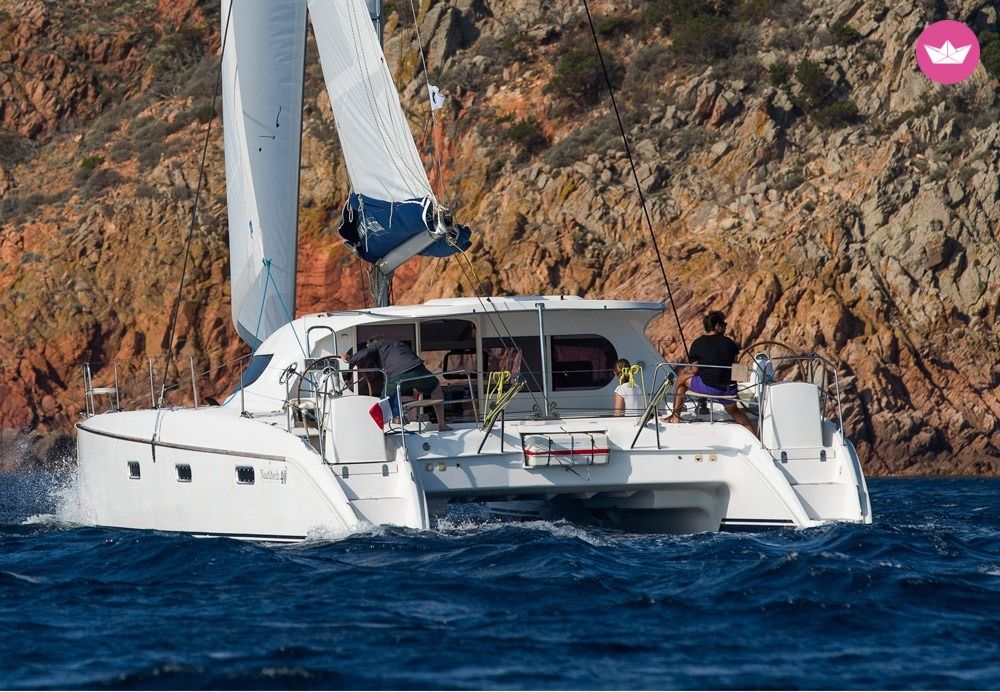 Catamaran NAUTITECH 40 11.98m. rental Bonifacio
