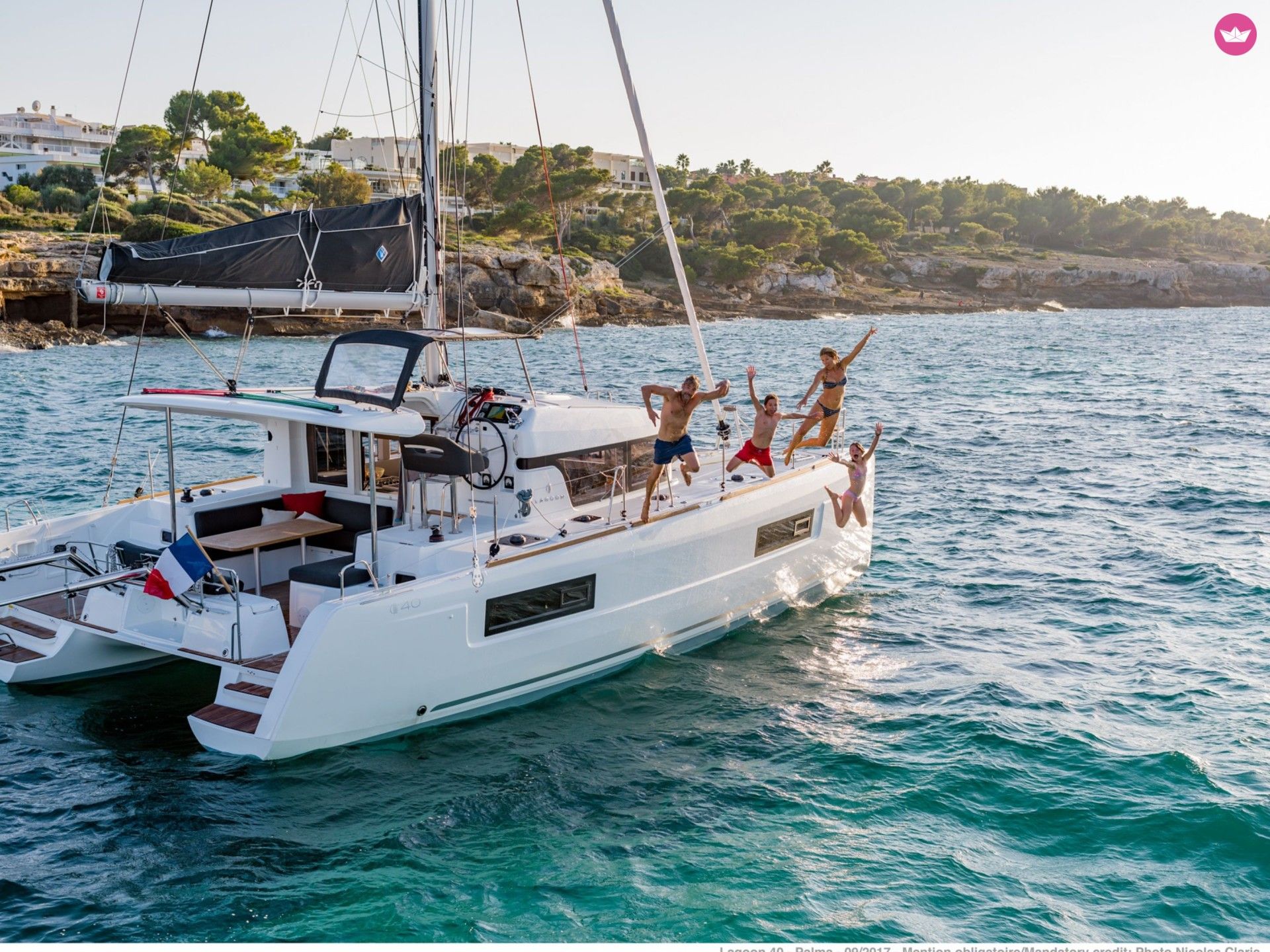 Catamaran LAGOON 40 11.74m. rental Kaštel Gomilica