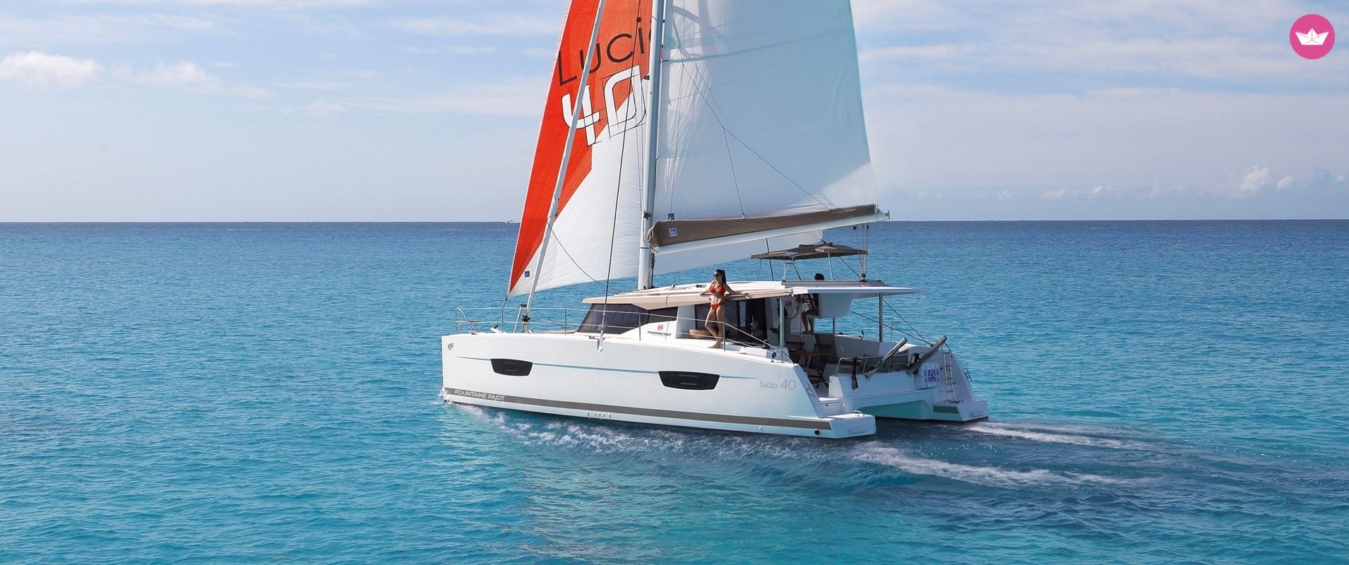 Catamaran FOUNTAINE PAJOT LUCIA 40 11.73m. rental Palermo