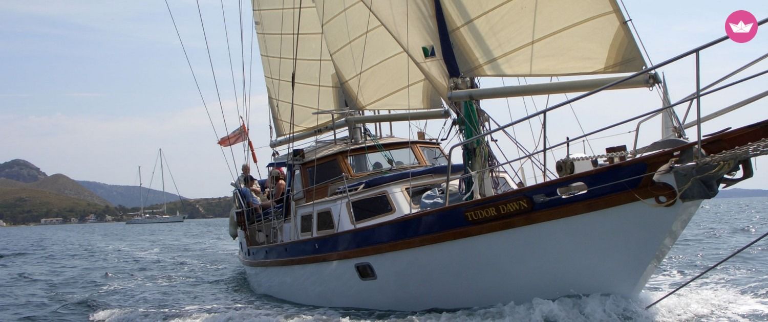 Catamaran Brigantin Schooner 15.5m. rental Pollença