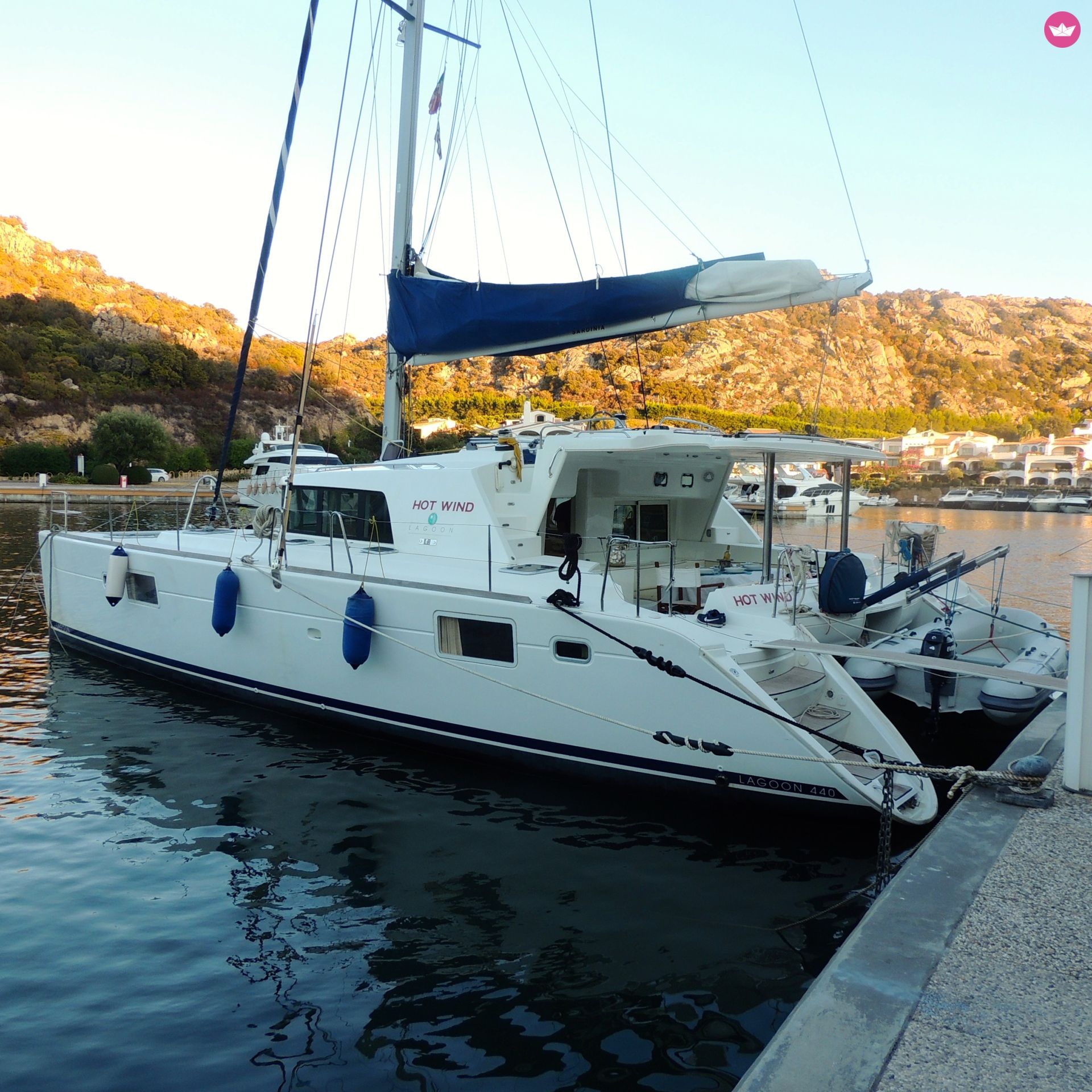 Catamaran LAGOON 440 13.61m. rental Santa Maria Navarrese