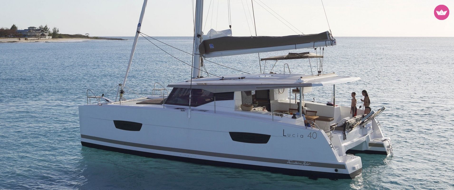 Catamaran FOUNTAINE PAJOT LUCIA 40 11.73m. rental Calvi