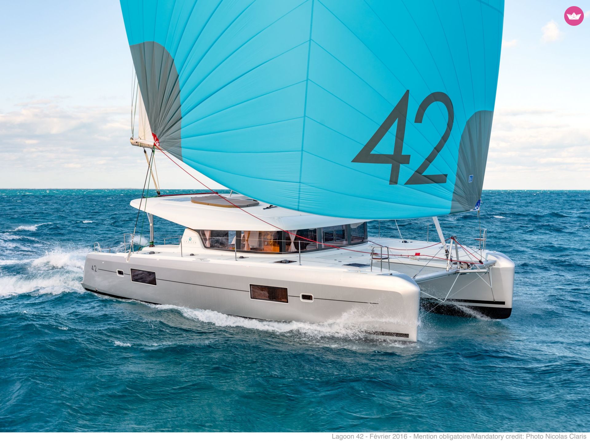 Catamaran LAGOON 42 12.8m. rental Kos