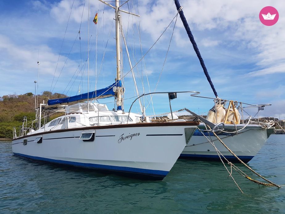 Catamaran MacAlpine Downey Apache 40ft 12m. Charter in Grenada