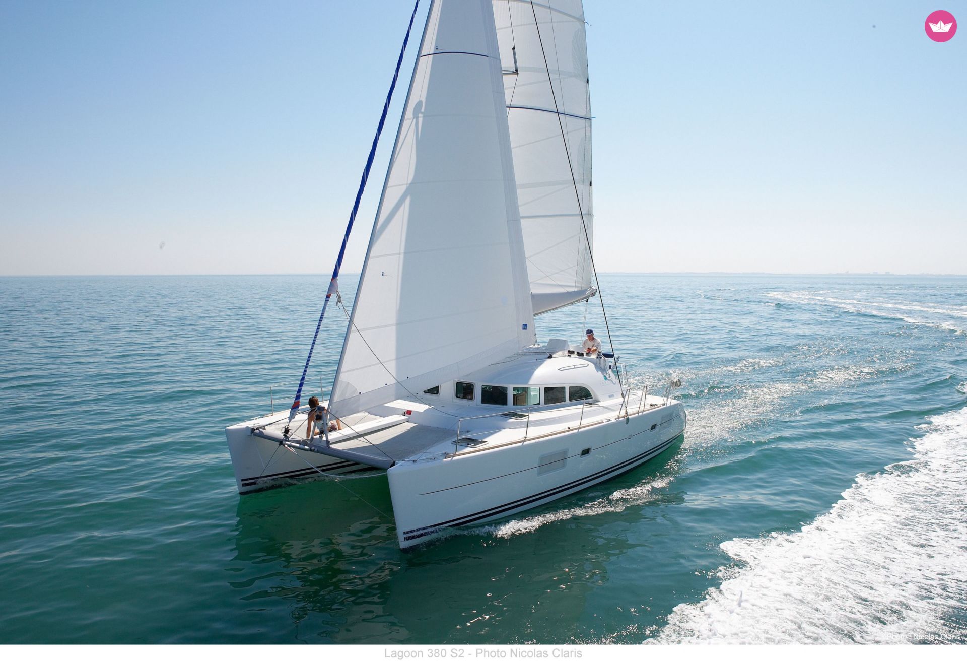 Catamaran LAGOON 380 11.55m. rental Maó