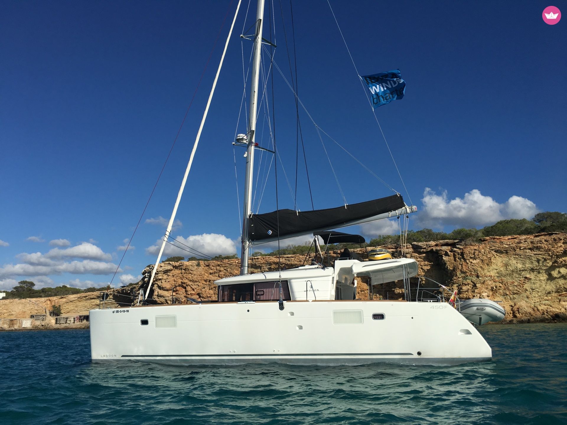 Catamaran LAGOON 450 13.96m. rental Sant Antoni De Portmany