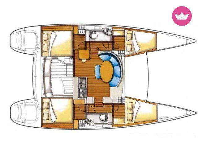 Catamaran LAGOON 380 11.55m. rental Primošten
