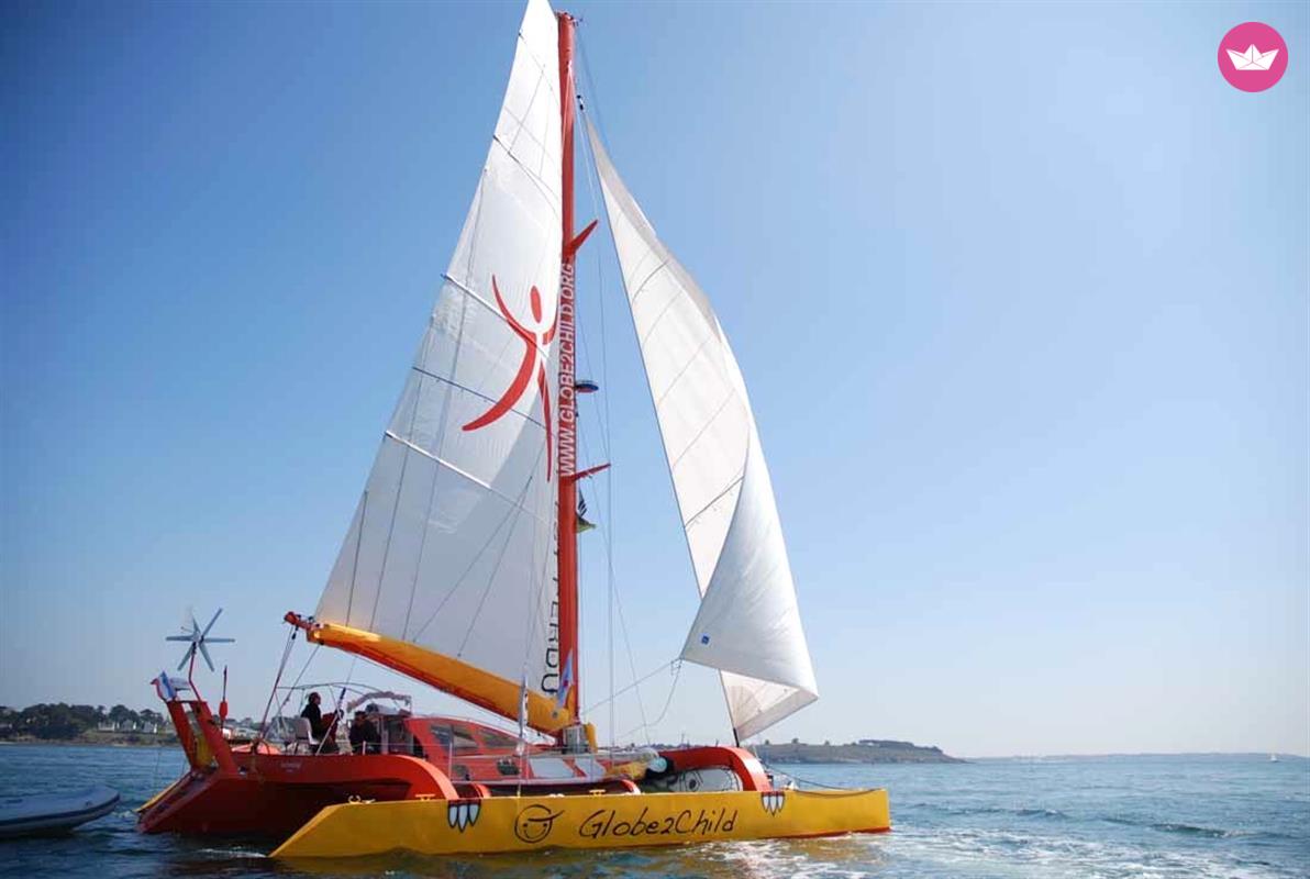Catamaran Trimaran Tribellule 44.2 15m. rental Sainte Anne