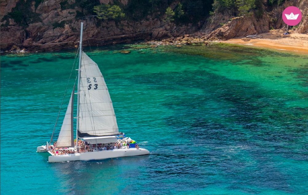 Catamaran Supercatamaran 120 23m. rental Palamós