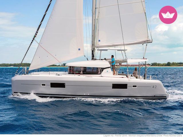 Catamaran LAGOON 42 12.8m. rental Propriano