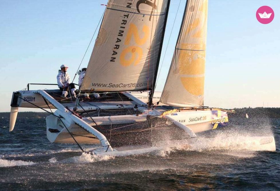 SeaCart 26 Trimaran Charter in Sweden