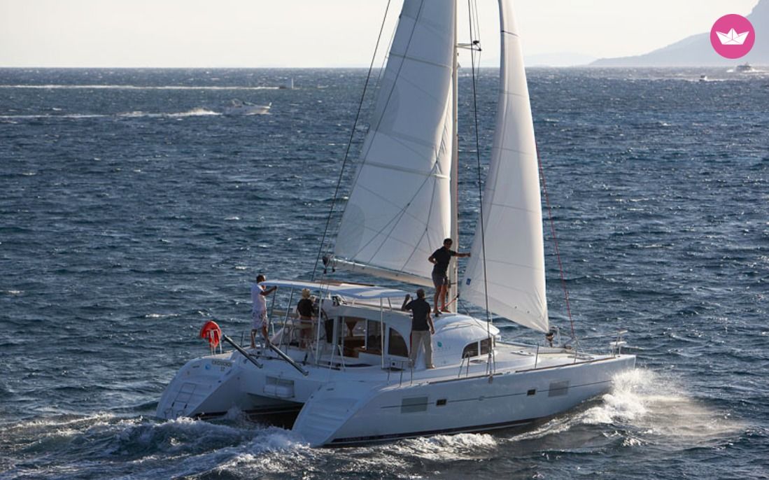 Catamaran LAGOON 380 11.55m. Charter in Spain