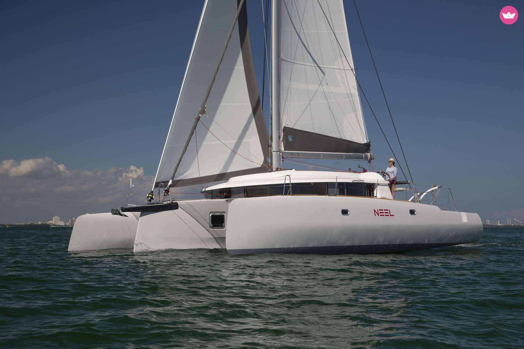 Catamaran Neel 45 13.2m. rental Cogolin