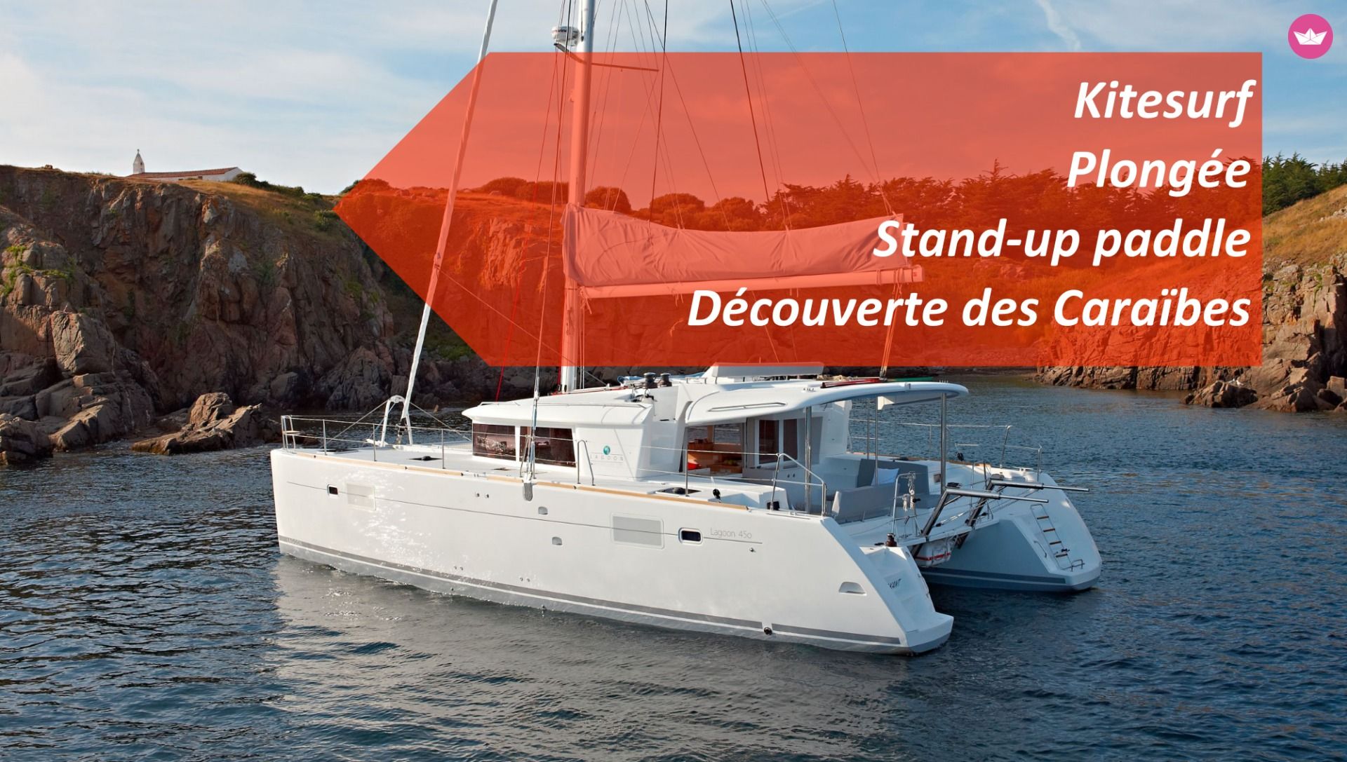 LAGOON 450 -Flybridge- Charter in Guadeloupe