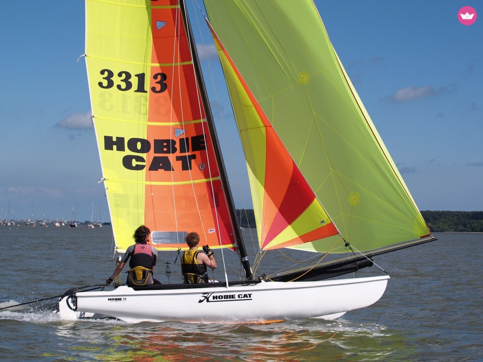 Catamaran HOBIE CAT TEDDY 3.91m. rental Saint Cast Le Guildo