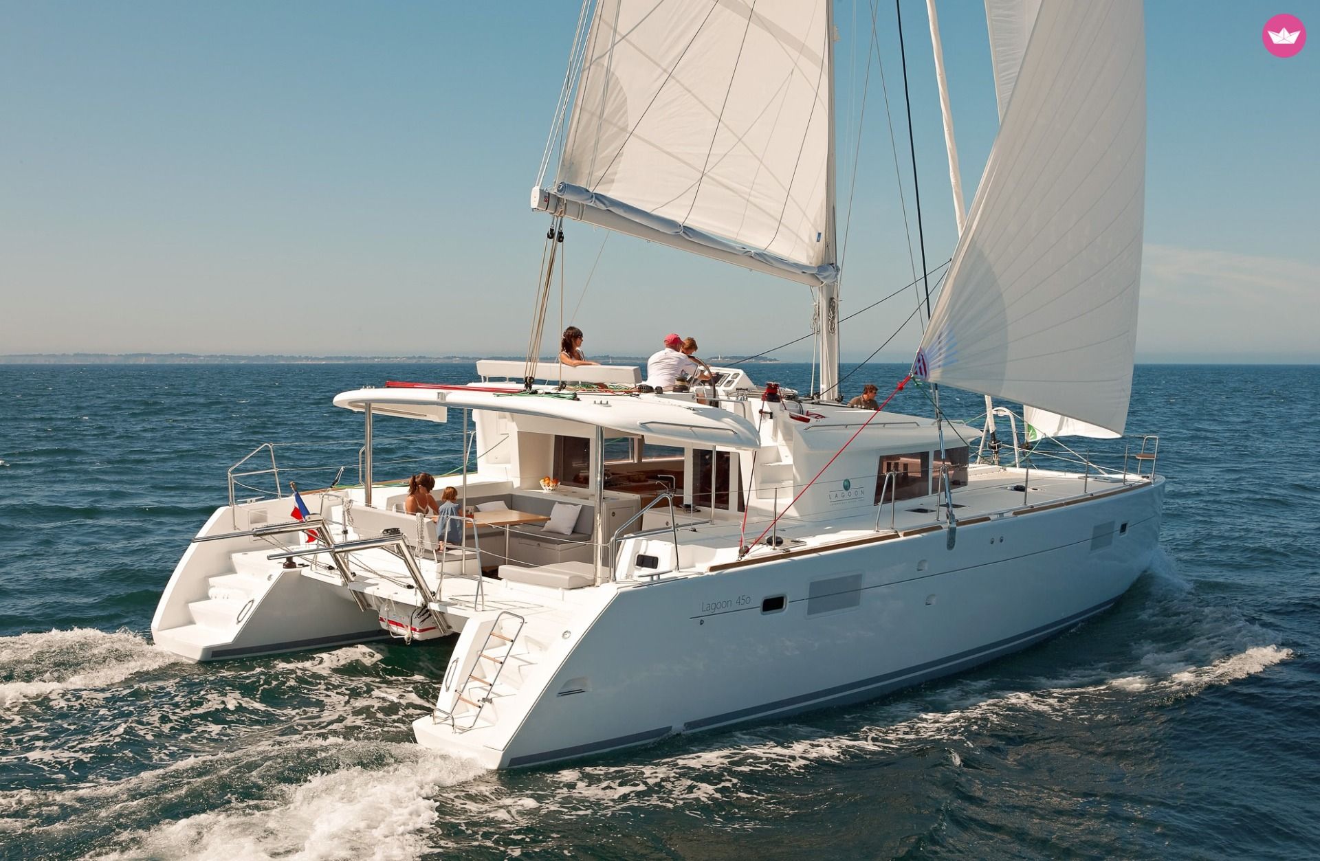 Catamaran LAGOON 450 13.96m. rental Saint Raphaël