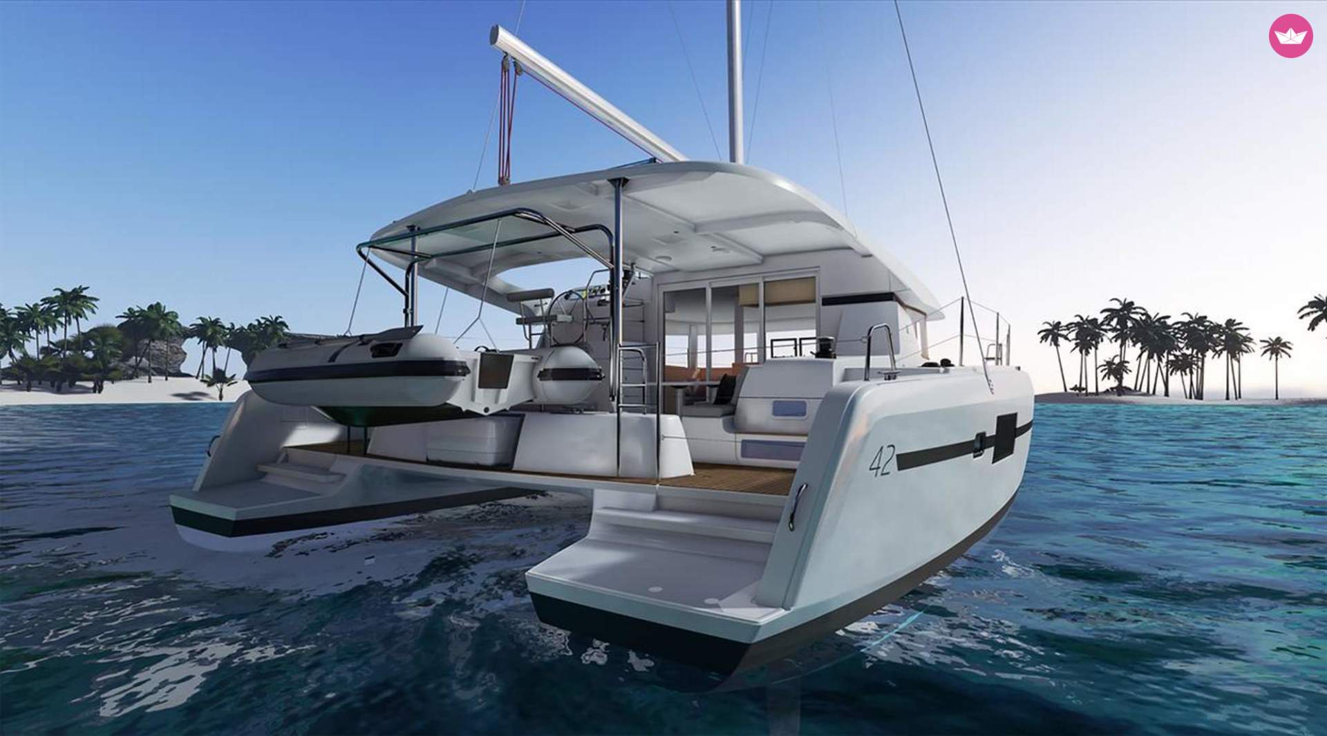 Catamaran LAGOON 42 12.8m. rental Episkopio