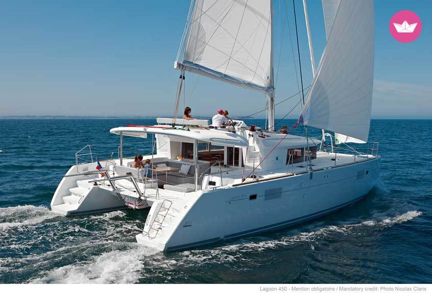 Catamaran LAGOON 450 13.96m. Charter in Italy