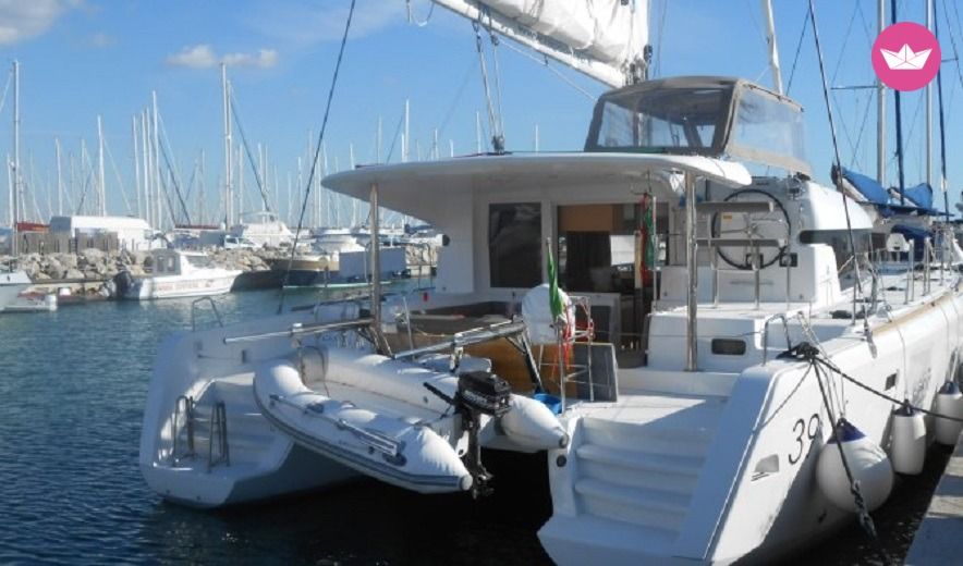 Catamaran LAGOON 39 11.74m. rental Nettuno