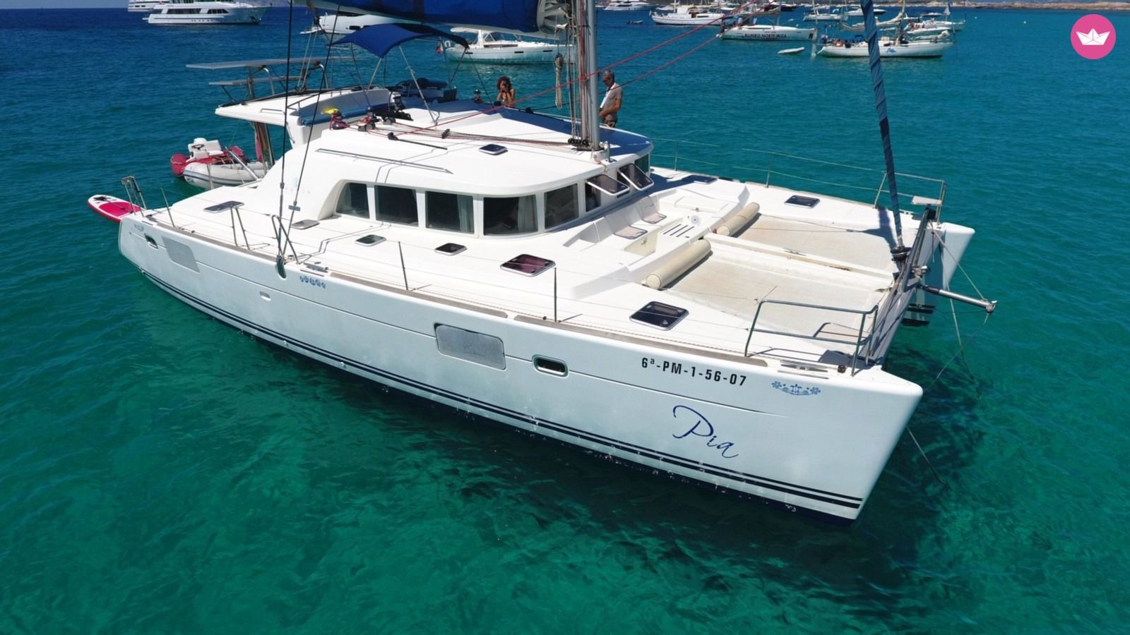Pia One Lagoon 440 rental La Savina