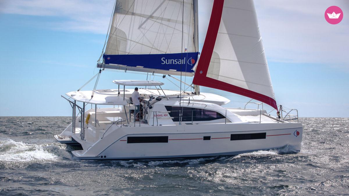 Catamaran Sunsail 404 11.97m. rental Marina