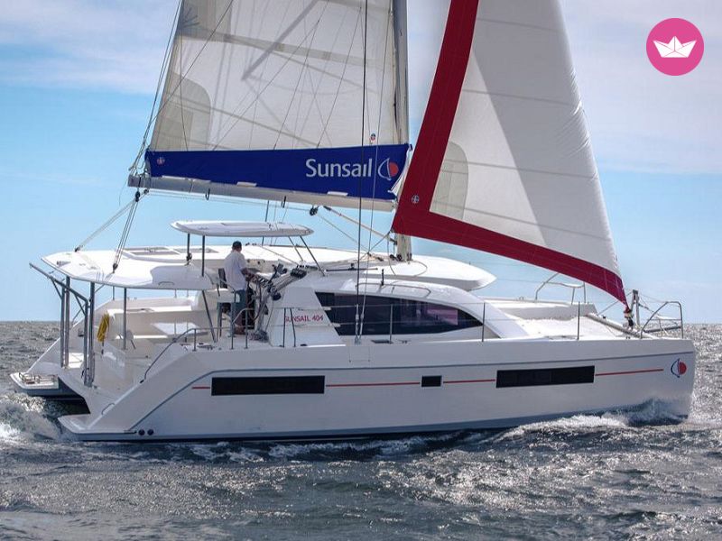 Catamaran Sunsail 404 11.97m. Charter in Seychelles