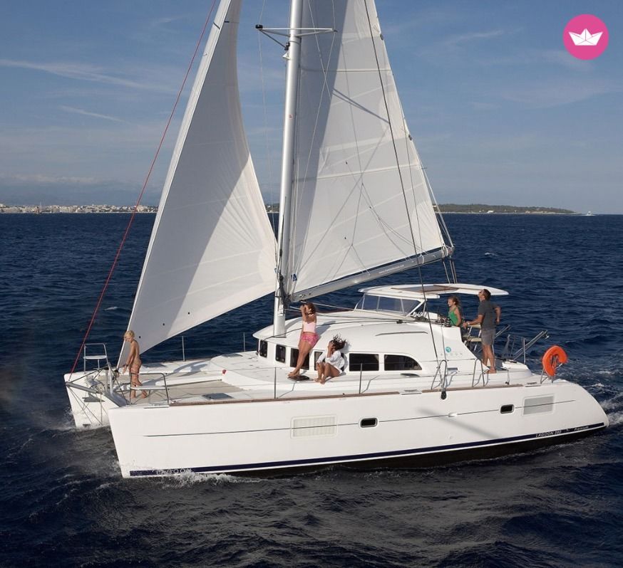 Catamaran LAGOON 380 11.55m. rental Marbella