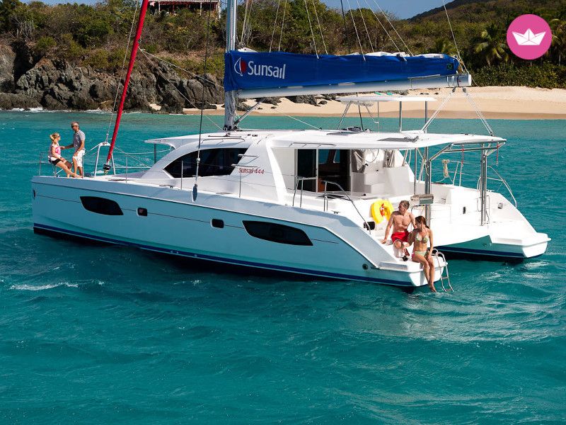 Catamaran Sunsail 444 12.98m. Charter in Belize