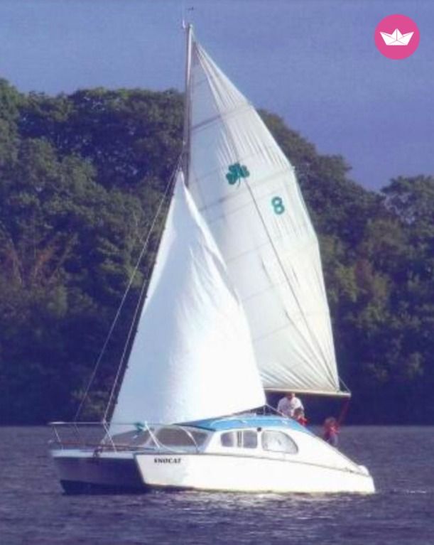 Catamaran Bill o Brien Shamrock 6.5m. Charter in Portugal