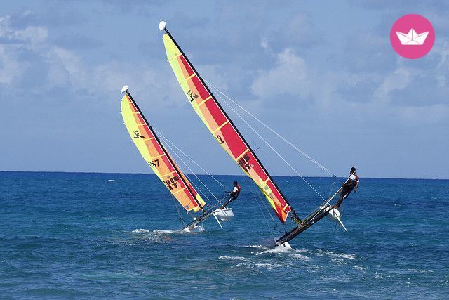 Hobie 14 - rent per hour, or per day Charter in Switzerland