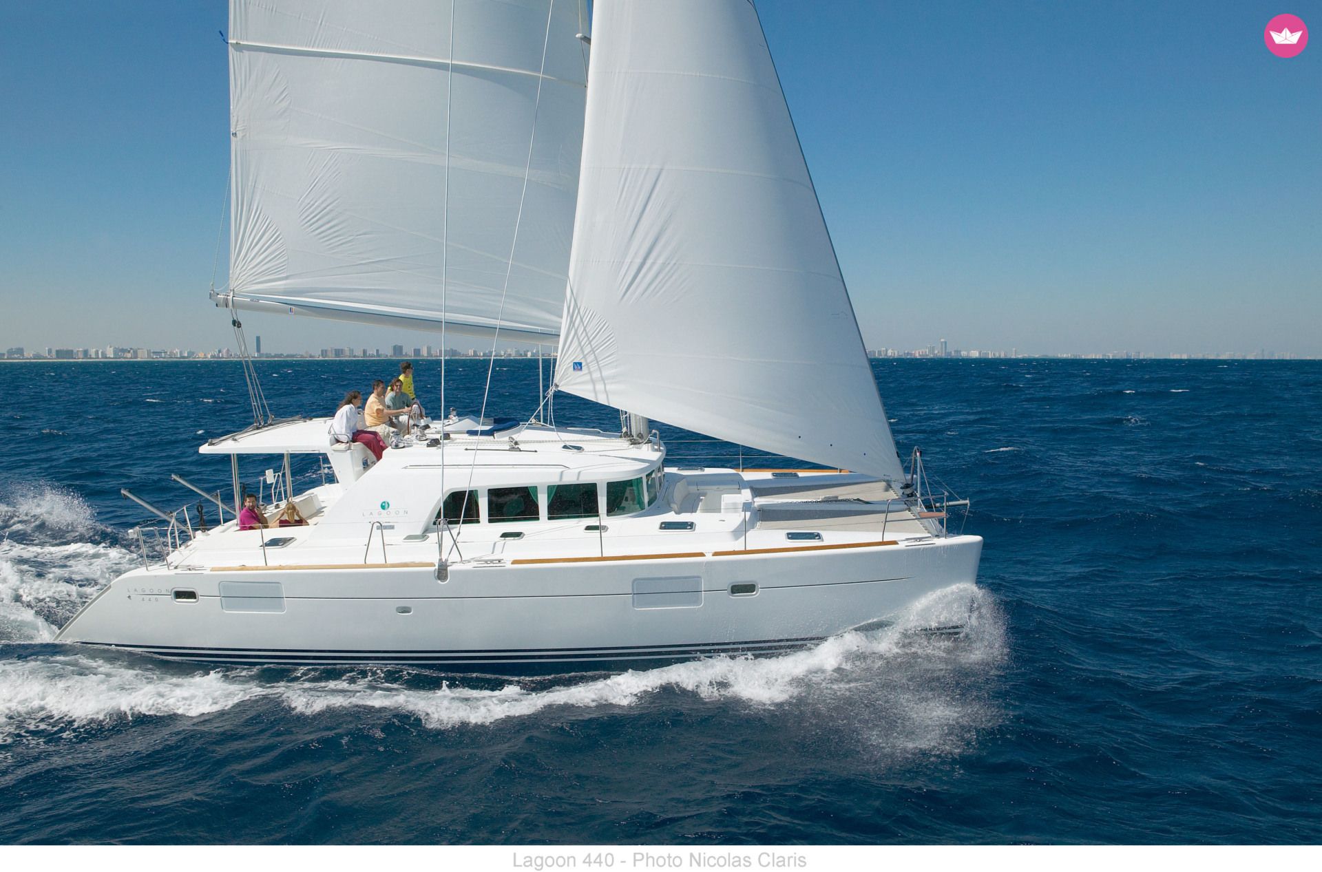 Catamaran LAGOON 440 Clima 13.61m. Charter in Italy