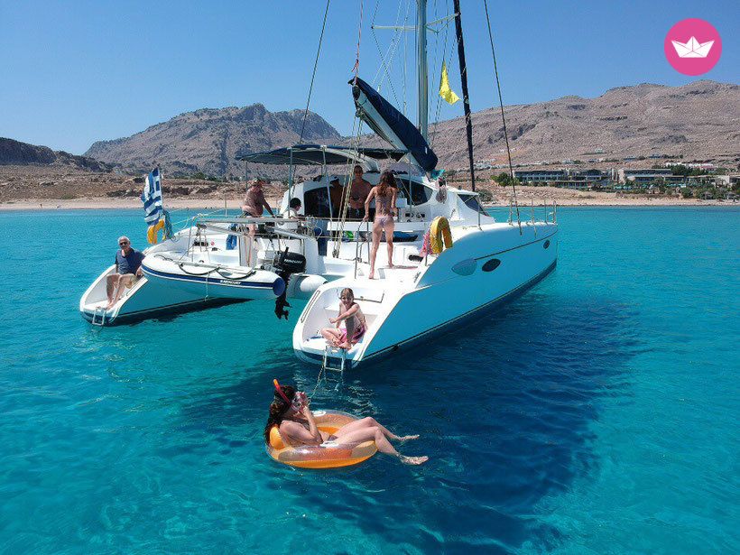 Day Cruise to Blue Lagoon with Catamaran! rental Rodos