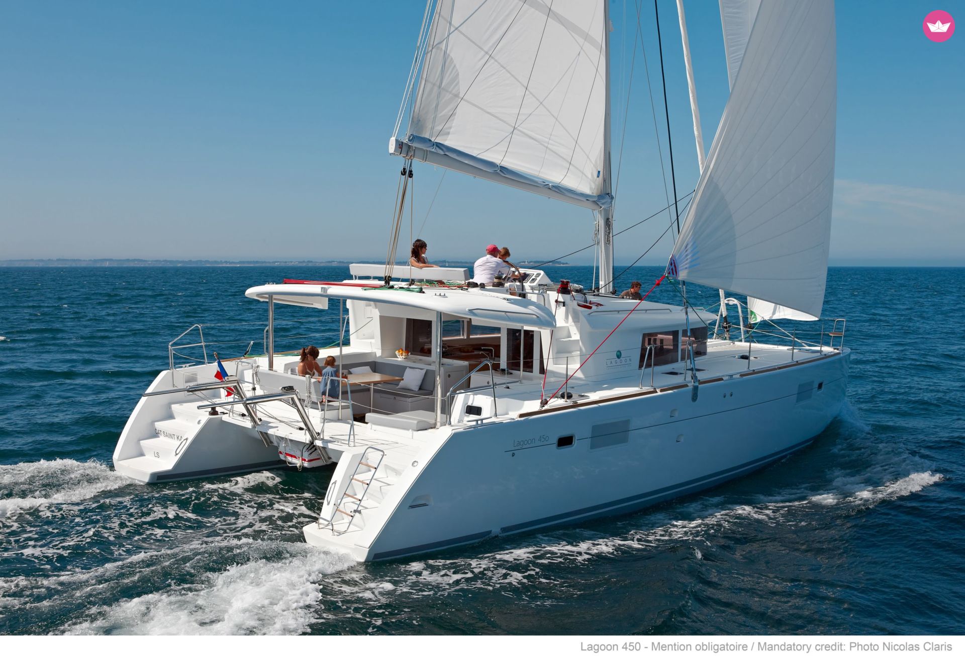 Catamaran LAGOON 450 13.96m. Charter in Italy