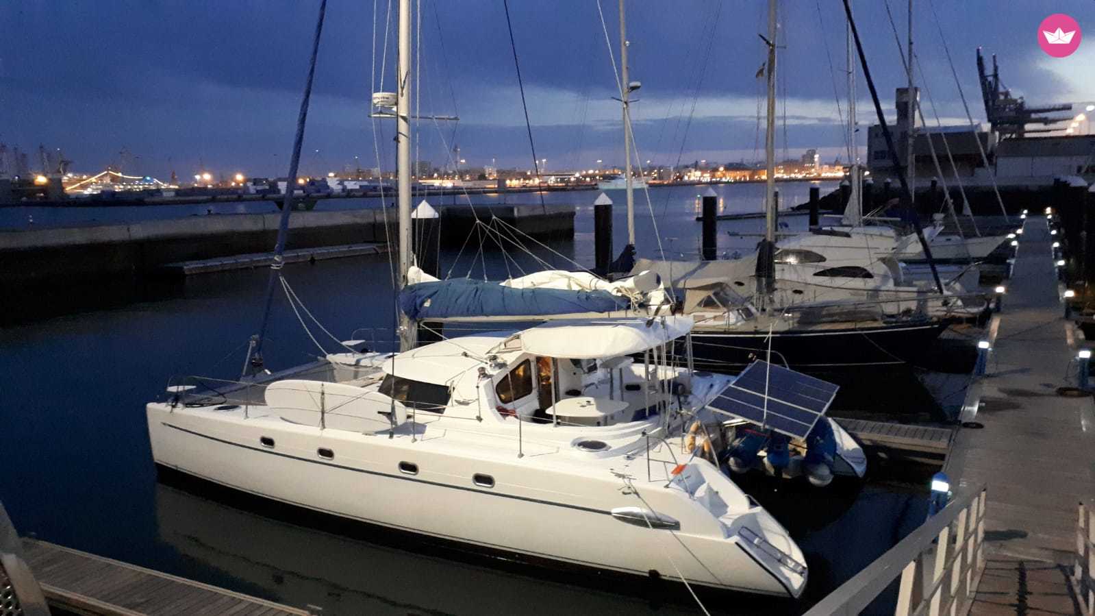 Catararan Sailing from Nice to Toulon rental Nice