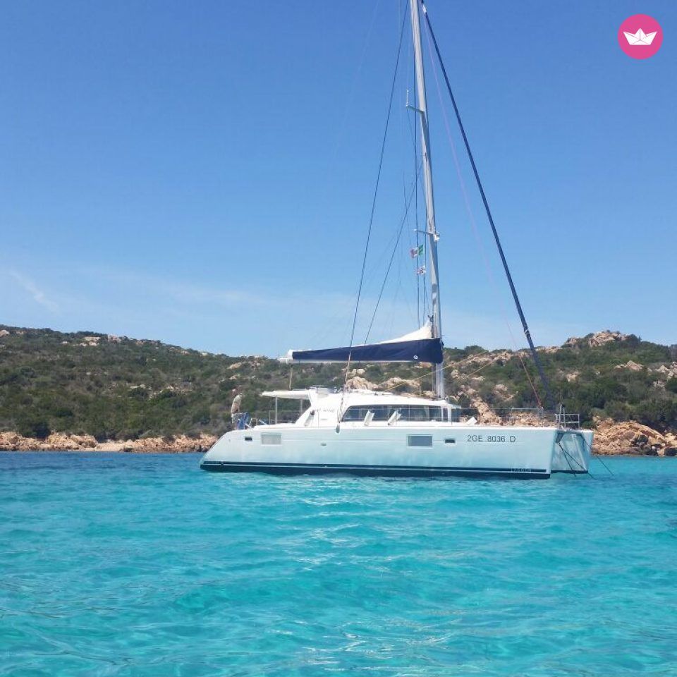 Catamaran LAGOON 440 13.61m. rental Poltu Quatu