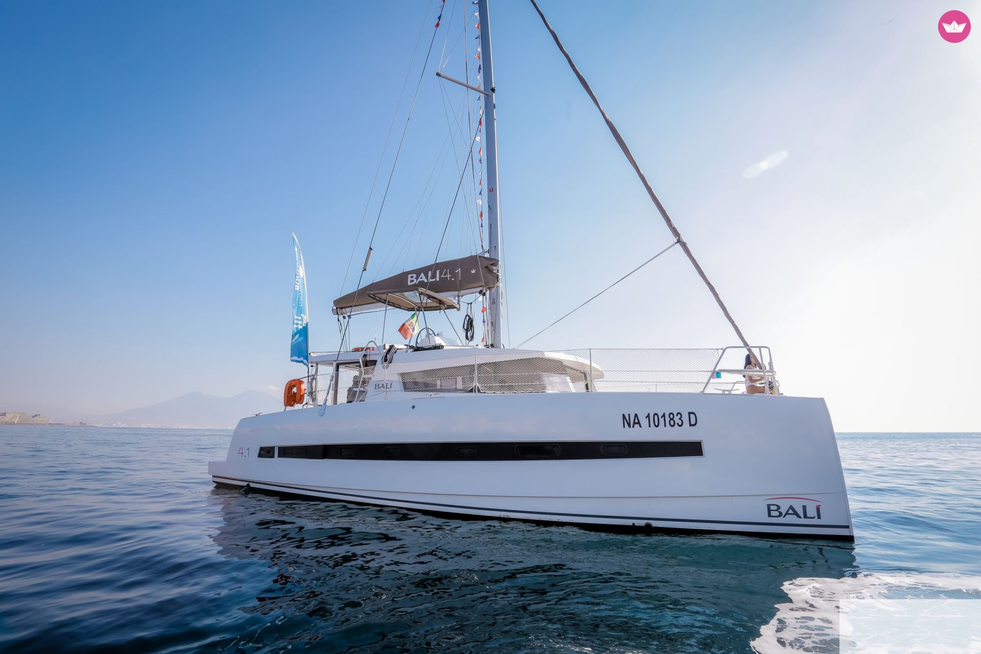Catamaran Bali 4.1 12.35m. rental Napoli
