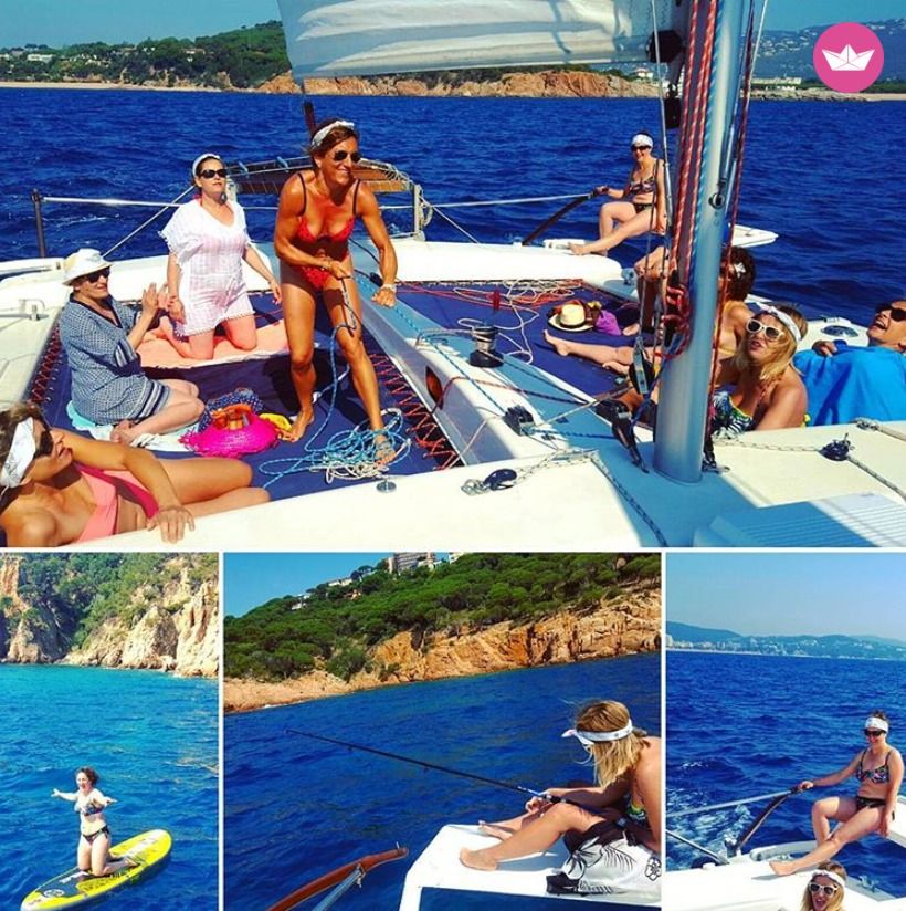 Catamaran Ukulele 34 10.5m. rental Platja D'aro