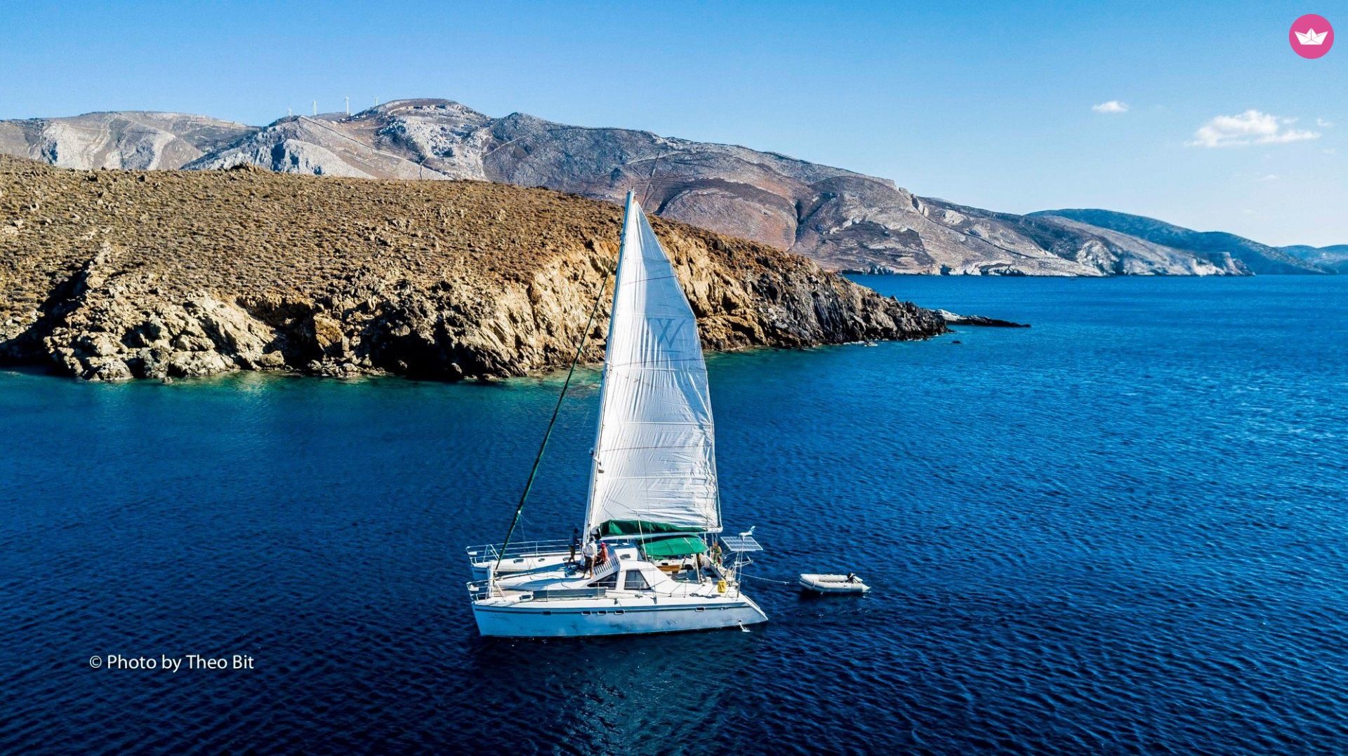 Sail & Explore the Greek islands with Jumeaux! Sailing, kitesurfing, diving and more rental Episkopio