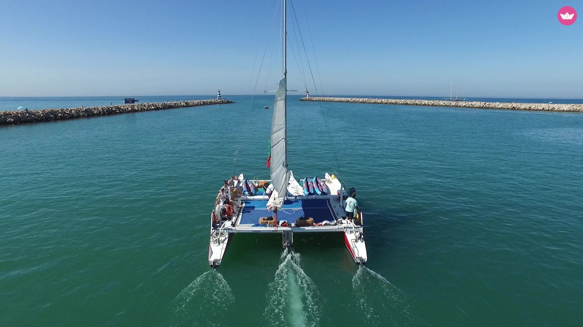 Catamaran F40 Charter in Portugal