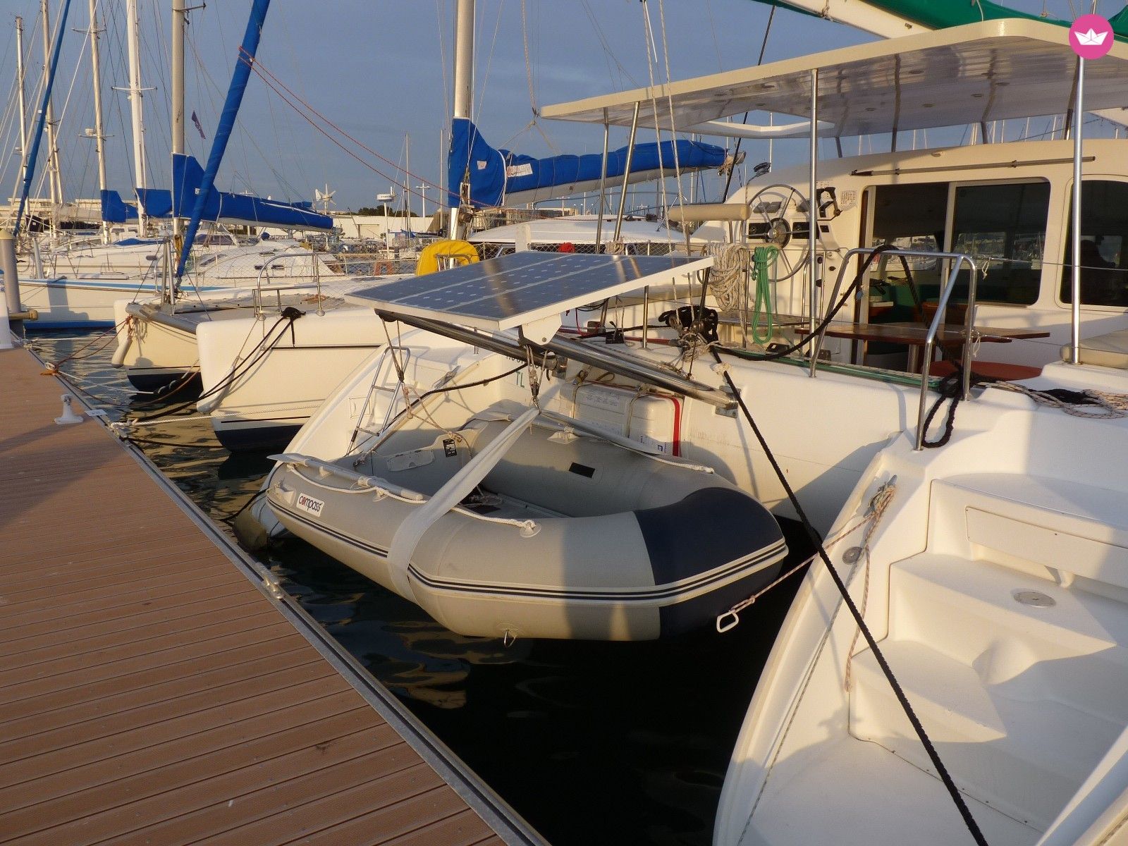 Catamaran JEANNEAU Lagoon410 12m. rental Le Grau Du Roi