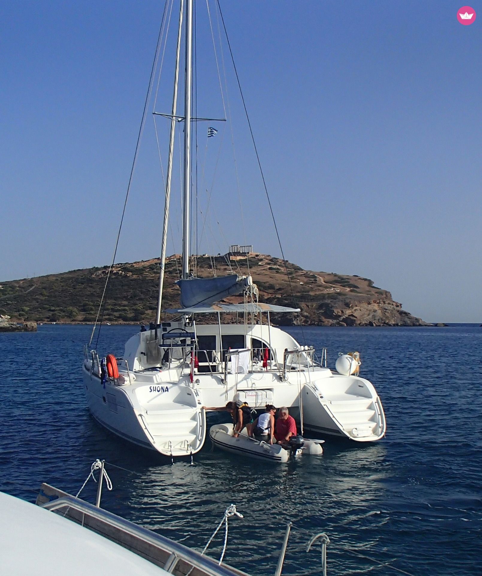 Lagoon 380 bareboat charter or with skipper rental Betina