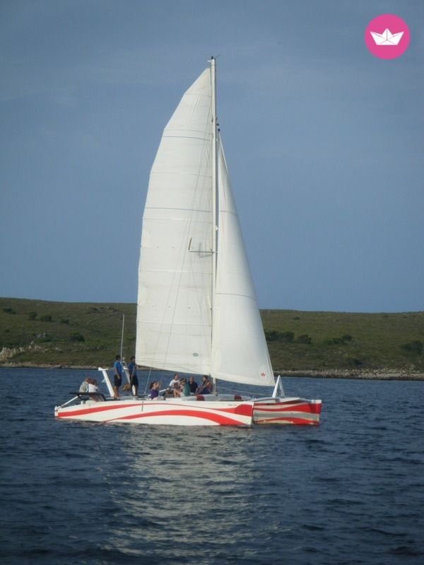 Catamaran DYS Rush 10 11m. rental Fornells