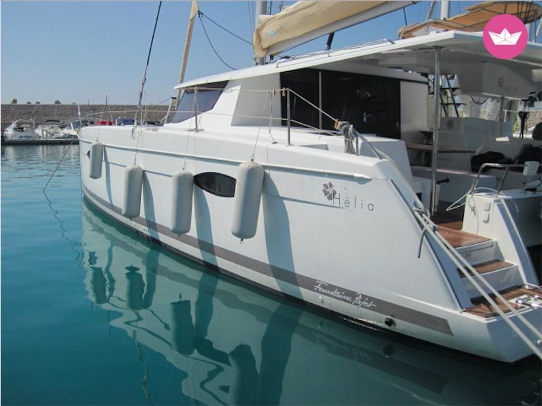 Catamaran FOUNTAINE PAJOT HELIA 44 13.41m. Charter in Italy