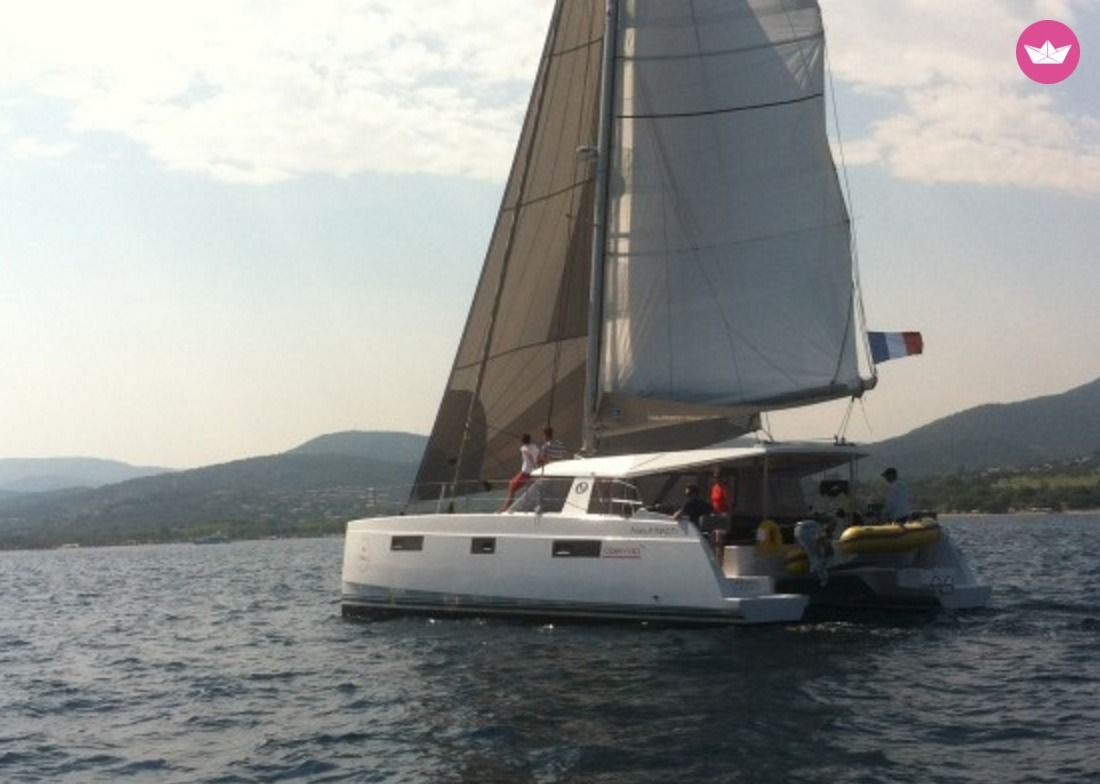 Catamaran NAUTITECH 40 OPEN 12m. rental Grimaud
