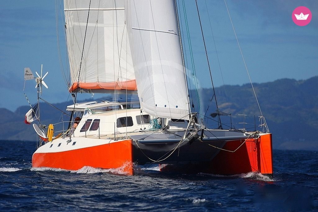 Catamaran OUTREMER BOHEME 46 14m. rental Sainte Anne
