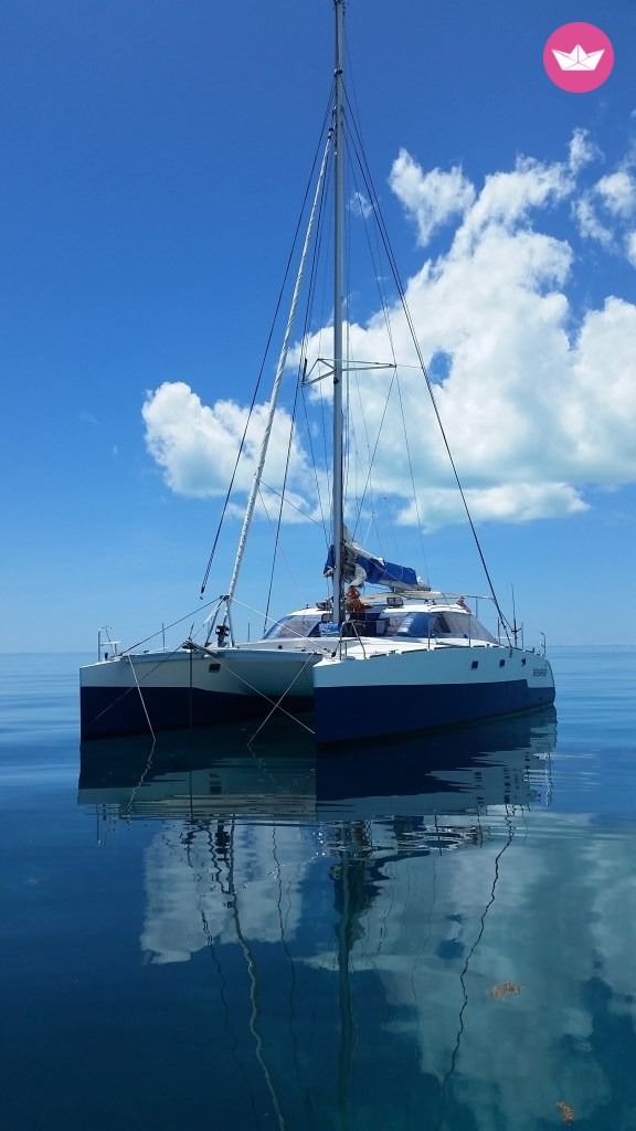 Catamaran Muticap Caraibes Punch 12.50 12.75m. rental Bono